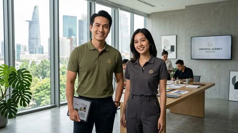 Áo Polo Công Sở Cao Cấp: Sự Kết Hợp Hoàn Hảo Giữa Lịch Lãm & Thoải Mái Cho Dân Văn Phòng