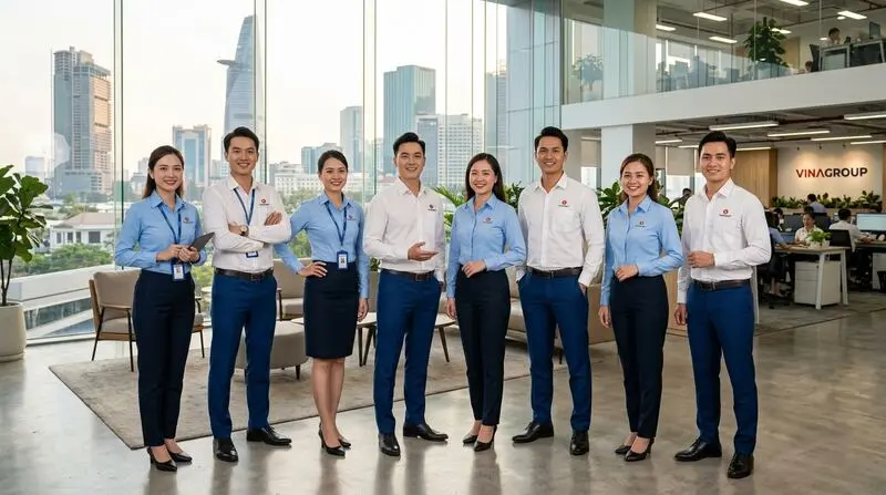 Áo Sơ Mi Đồng Phục Văn Phòng Cao Cấp: Đẳng Cấp Chuyên Nghiệp Tôn Vinh Hình Ảnh Doanh Nghiệp
