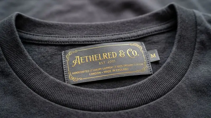 Kỹ thuật thêu vi tính logo bệnh viện sắc sảo trên chất liệu vải y tế co giãn.