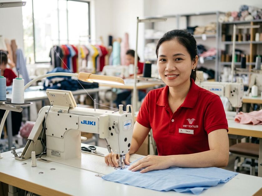 Dây chuyền cắt may công nghiệp khép kín