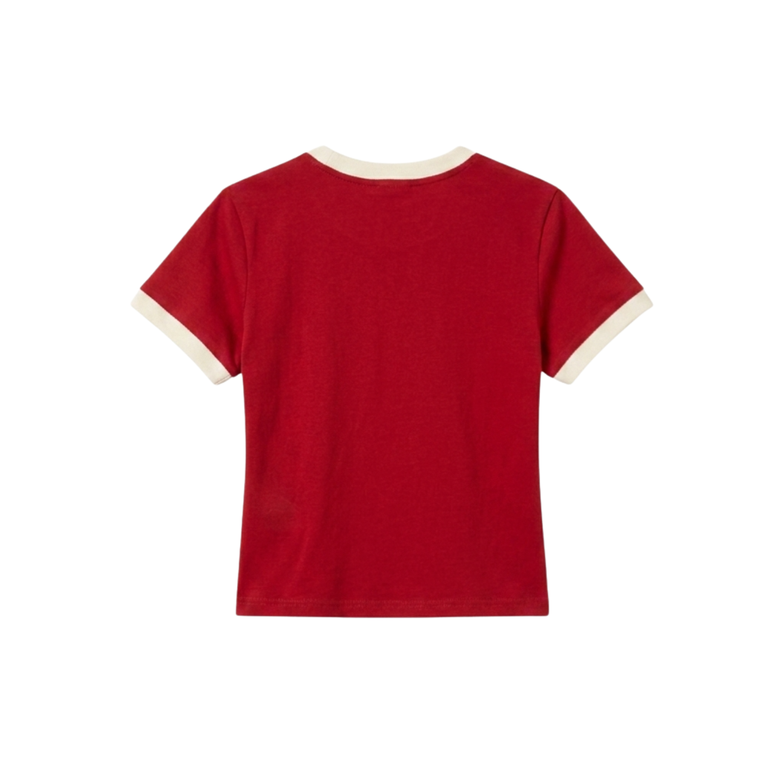 Babytee-Đỏ mặt sau