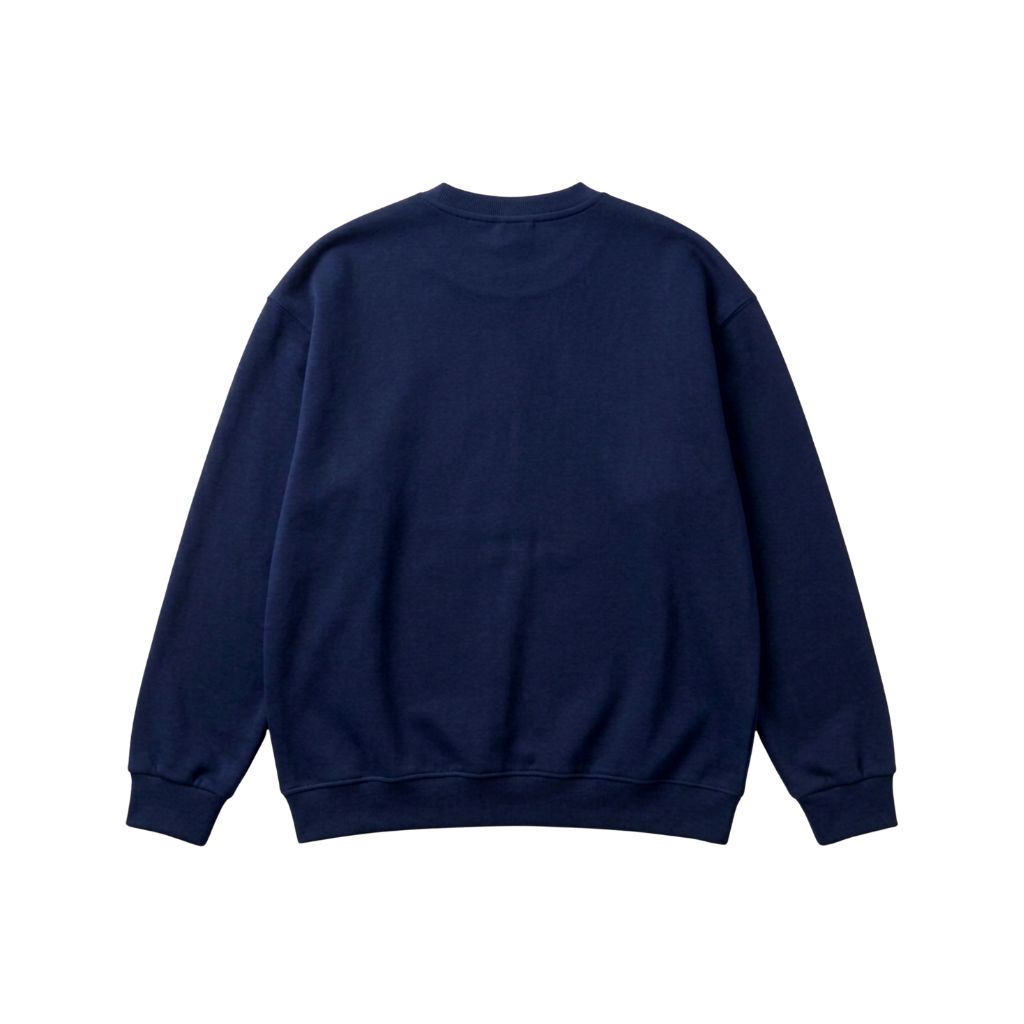 Sweater - Xanh Navy mặt sau